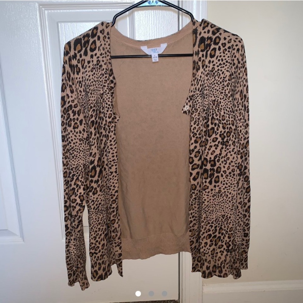 Cheetah Print Button-Up Cargidan